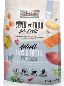 ΤΡΟΦΗ ΓΑΤΑΣ MACS ADULT GRAIN FREE ΣΟΛΟΜΟΣ - ΠΕΣΤΡΟΦΑ (1,5KG) MACS