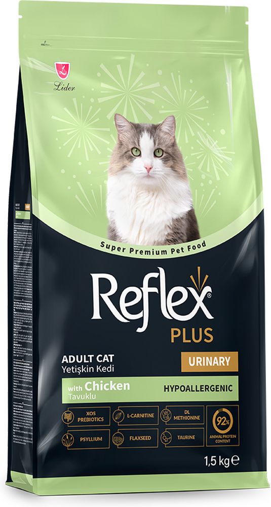 REFLEX PLUS ΤΡΟΦΗ ΓΑΤΑΣ REFLEX PLUS ADULT URINARY ΚΟΤΟΠΟΥΛΟ (15KG)