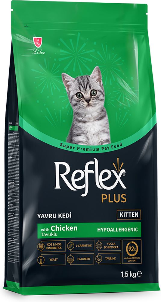 ΤΡΟΦΗ ΓΑΤΑΣ REFLEX PLUS KITTEN ΚΟΤΟΠΟΥΛΟ (1,5KG)