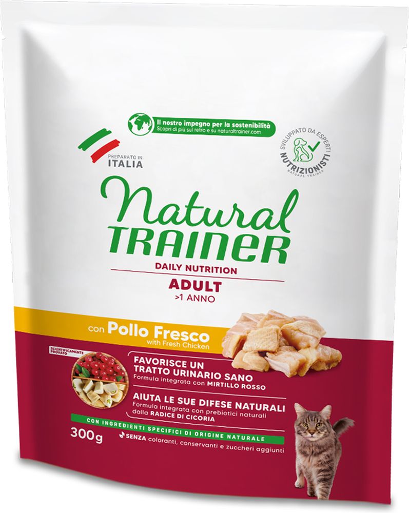 ΤΡΟΦΗ ΓΑΤΑΣ TRAINER NATURAL ADULT ΚΟΤΟΠΟΥΛΟ (10KG) TRAINER