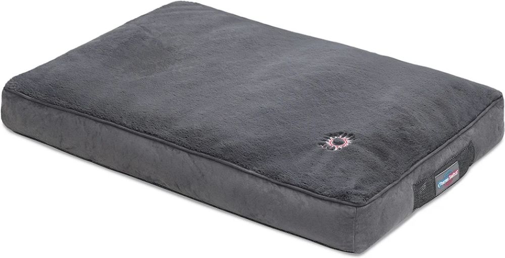ΣΤΡΩΜΑ ΣΚΥΛΟΥ ΓΑΤΑΣ THERMOSWITCH MILOS ΓΚΡΙ LARGE/EXTRA LARGE (106X70X11CM) THERMOSWITCH