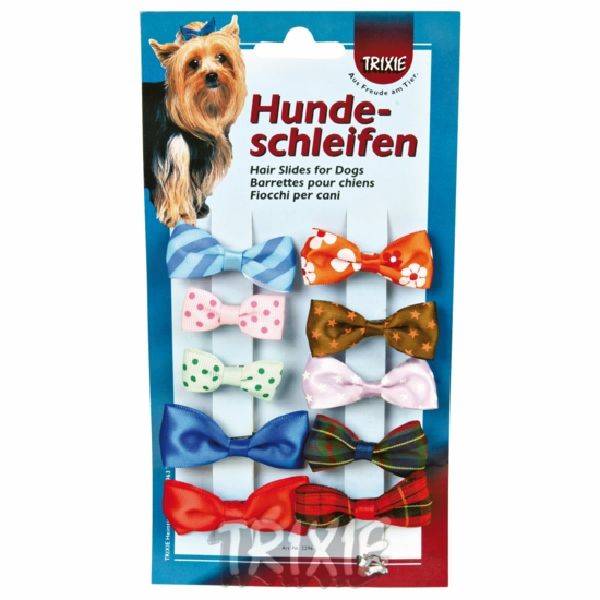 TRIXIE ΦΙΟΓΚΟΙ ΜΕΓΑΛΟΙ TRIXIE DOG HAIR BOWS (45.5 CM/10ΤΜΧ)
