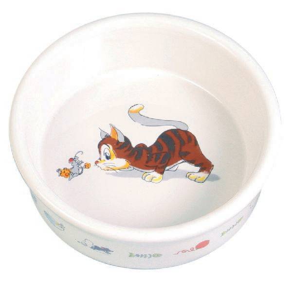 ΠΙΑΤΟ TRIXIE ΚΕΡΑΜΙΚΟ ΛΕΥΚΟ (200 ML) TRIXIE