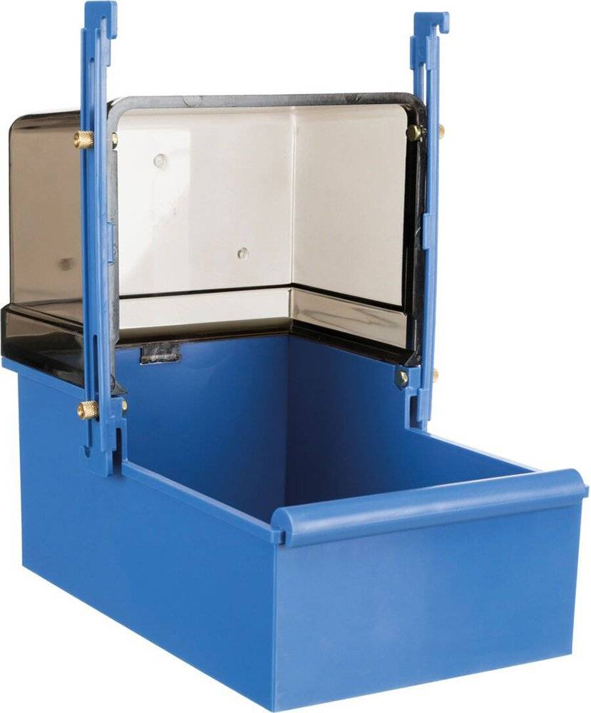 ΜΠΑΝΙΕΡΑ ΠΑΠΑΓΑΛΩΝ TRIXIE ΜΠΛΕ (22X15CM)