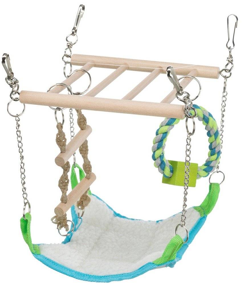 ΚΡΕΜΑΣΤΗ ΓΕΦΥΡΑ TRIXIE ΜΕ ΚΟΥΝΙΑ (17Χ15Χ22CM) TRIXIE