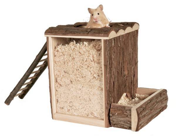 ΞΥΛΙΝΟΣ ΠΥΡΓΟΣ TRIXIE ΓΙA ΧΑΜΣΤΕΡ 25X20X24CM