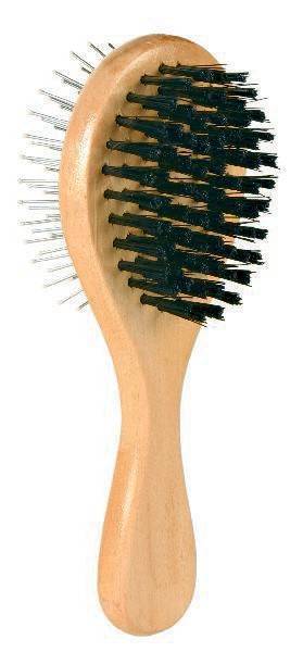 ΒΟΥΡΤΣΑ ΔΙΠΛΗΣ ΟΨΕΩΣ TRIXIE ΞΥΛΙΝΗ 5X17CM