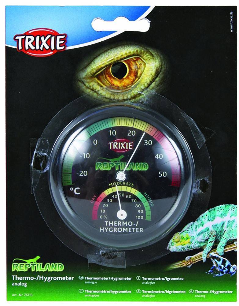 TRIXIE ΑΝΑΛΟΓΙΚΟ ΥΓΡΟΜΕΤΡΟ ΚΑΙ ΘΕΡΜΟΜΕΤΡΟ TRIXIE 7.5CM