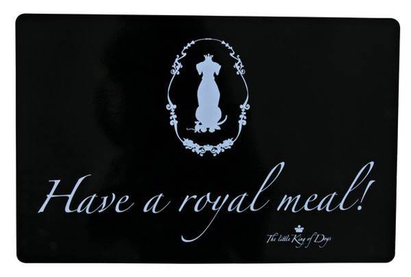 ΣΟΥΠΛΑ TRIXIE KING DOG 44X28CM ΜΑΥΡΟ-ΑΣΠΡΟ TRIXIE