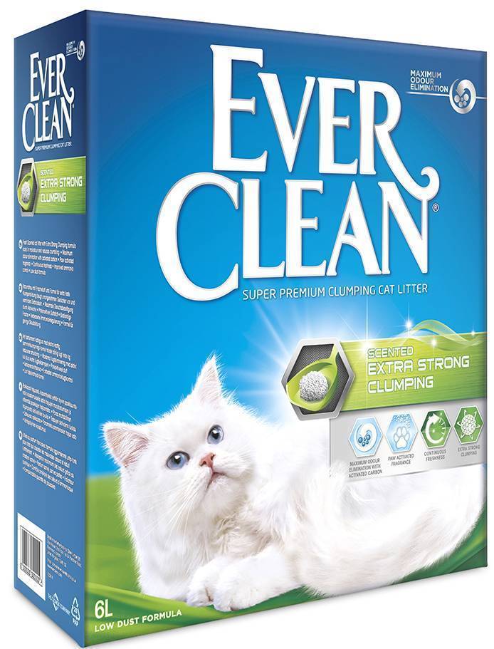 EVER CLEAN ΑΜΜΟΣ EVER CLEAN EXTRA STRONG CLUMPING SCENTED ΑΡΩΜΑΤΙΚΗ 6LT