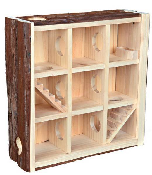 ΞΥΛΙΝΟΣ ΠΥΡΓΟΣ ΓΙΑ ΧΑΜΣΤΕΡ TRIXIE 30X30X10CM