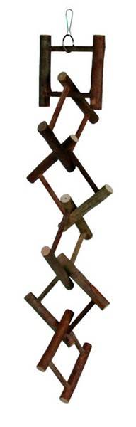 ΚΡΕΜΑΣΤΗ ΣΚΑΛΑ ΓΙΑ ΚΛΟΥΒΙ TRIXIE NATURAL LIVING 58CM TRIXIE