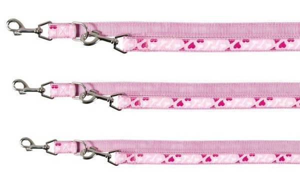 ΛΟΥΡΑΚΙ TRIXIE MODERN ART ROSE HEART 2M/20MM (M/L) TRIXIE