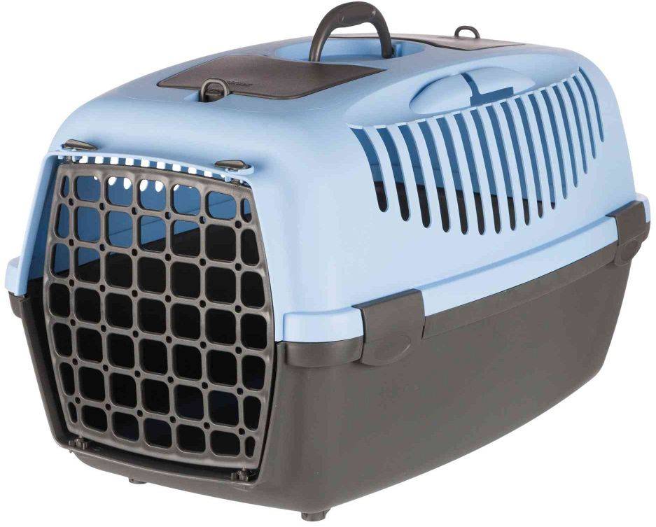 ΚΛΟΥΒΙ ΜΕΤΑΦΟΡΑΣ TRIXIE CAPRI III ΓΚΡΙ ΜΠΛΕ (40X38X61CM)