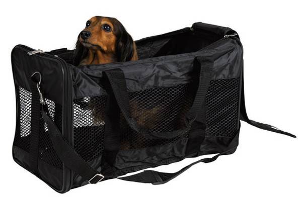 ΤΣΑΝΤΑ TRIXIE ΜΕΤΑΦΟΡΑΣ ΣΚΥΛΟΥ ΜΑΥΡΗ 30Χ30Χ54CM TRIXIE