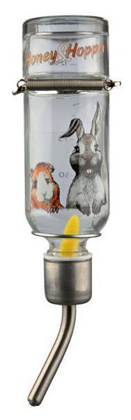 TRIXIE ΠΟΤΙΣΤΡΑ TRIXIE HONEY - HOPPER GLASS WATER BOTTLE (500 ML)