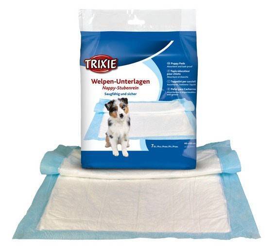 ΣΕΤ 10ΤΜΧ ΠΑΝΕΣ TRIXIE ΕΚΠΑΙΔΕΥΤΙΚΗΣ ΤΟΥΑΛΕΤΑΣ ΚΟΥΤΑΒΙΩΝ 60X60CM TRIXIE