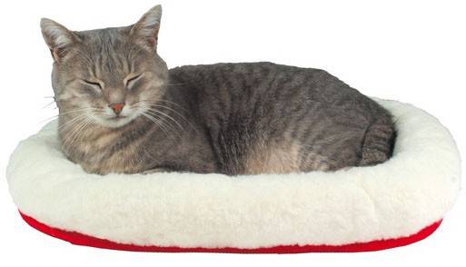 ΚΡΕΒΑΤΙ TRIXIE ΓΙΑ ΓΑΤΑ ΛΕΥΚΟ/ΚΟΚΚΙΝΟ (47Χ38 CM) TRIXIE