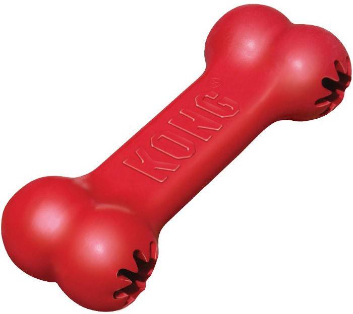 KONG ΠΑΙΧΝΙΔΙ KONG GOODIE BONE CLASSIC ΚΑΟΥΤΣΟΥΚ ΚΟΚΚΙΝΟ (L)