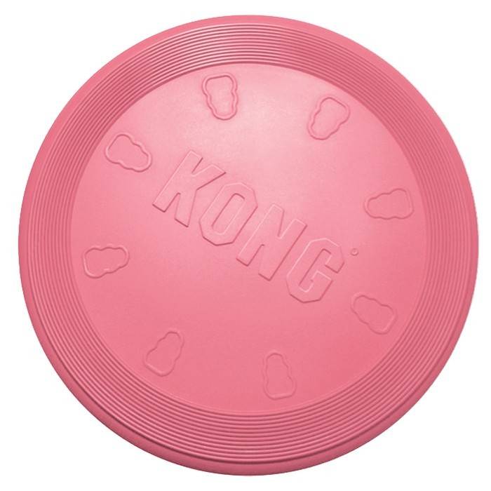 ΠΑΙΧΝΙΔΙ KONG PUPPY FLYER ΚΑΟΥΤΣΟΥΚ ΡΟΖ (S) KONG