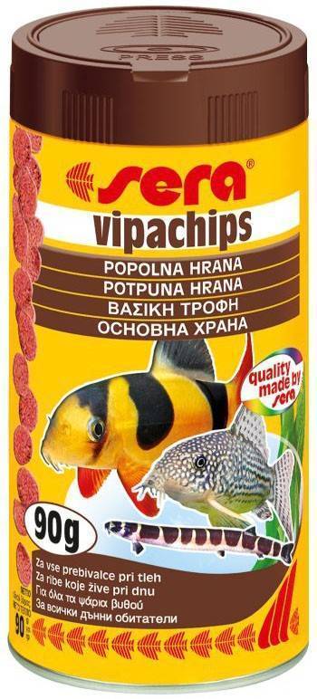 ΤΡΟΦΗ ΨΑΡΙΩΝ ΒΥΘΟΥ SERA VIPACHIPS (100ML)
