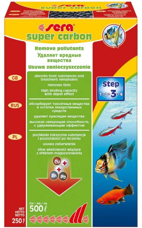 ΑΝΘΡΑΚΑΣ SERA SUPER CARBON 250GR SERA