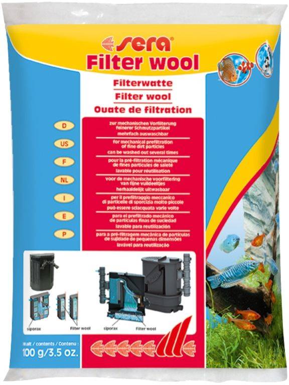 ΦΙΛΤΡΟ SERA FILTER WOOL 100GR SERA