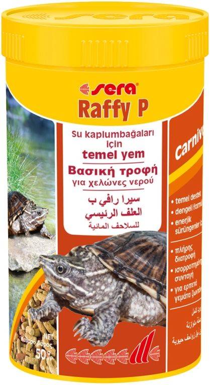 ΤΡΟΦΗ ΓΙΑ ΧΕΛΩΝΕΣ ΝΕΡΟΥ SERA RAFFY P ΣΕ STICK 250ML