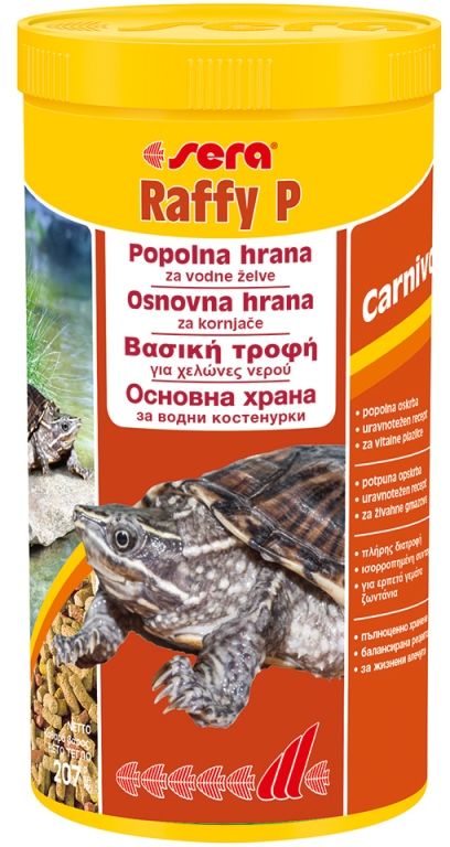 SERA ΤΡΟΦΗ ΓΙΑ ΧΕΛΩΝΕΣ ΝΕΡΟΥ SERA RAFFY P ΣΕ STICK 1000ML