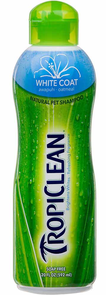 ΣΑΜΠΟΥΑΝ ΣΚΥΛΟΥ TROPICLEAN WHITE COAT AWAPUHI 592ML TROPICLEAN
