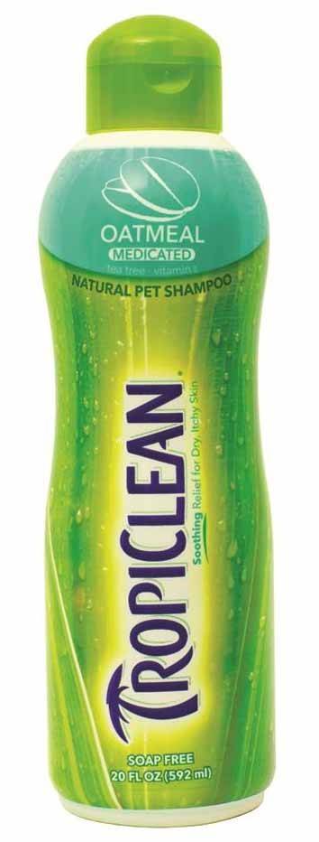 ΣΑΜΠΟΥΑΝ ΣΚΥΛΟΥ TROPICLEAN OATMEAL - TEA TREE 592ML TROPICLEAN