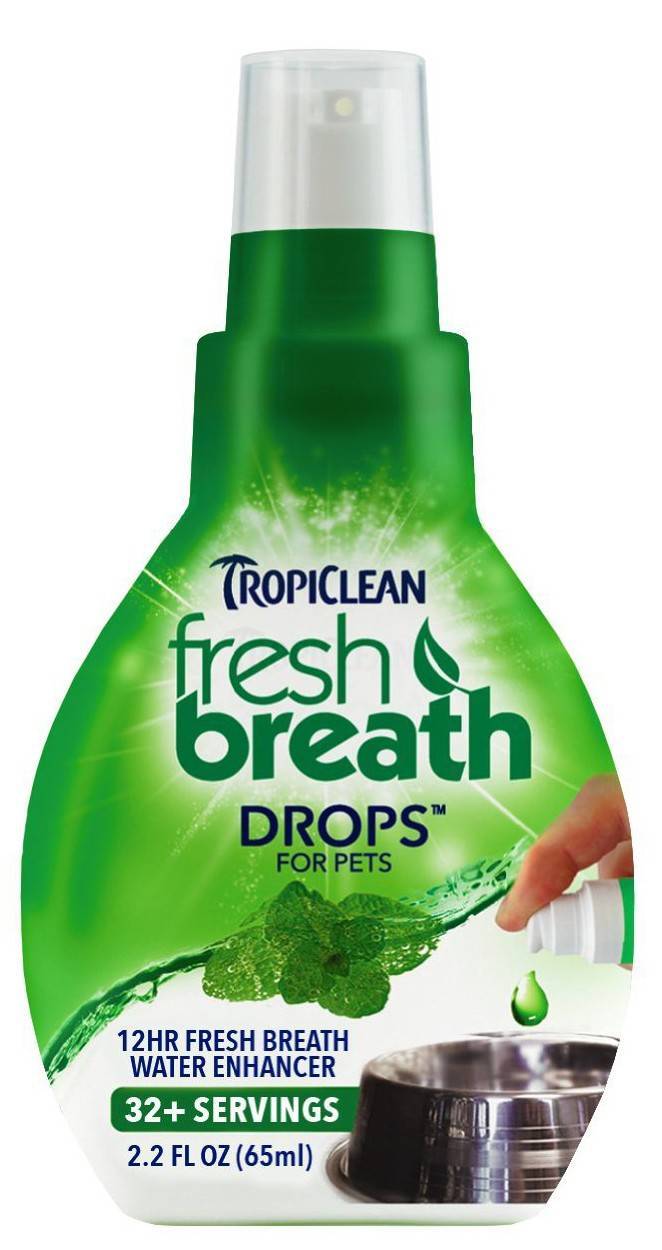 ΣΤΟΜΑΤΙΚΗ ΠΕΡΙΠΟΙΗΣΗ TROPICLEAN FRESH BREATH DROPS 65ML TROPICLEAN