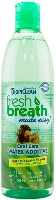 ΣΤΟΜΑΤΙΚΗ ΠΕΡΙΠΟΙΗΣΗ TROPICLEAN FRESH BREATH ΠΡΟΣΘΕΤΟ ΝΕΡΟΥ 470ML TROPICLEAN