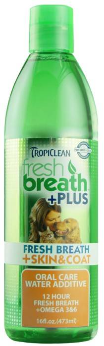 TROPICLEAN ΣΤΟΜΑΤΙΚΗ ΠΕΡΙΠΟΙΗΣΗ TROPICLEAN FRESH BREATH ΠΡΟΣΘΕΤΟ ΝΕΡΟΥ ΥΓΙΕΣ ΔΕΡΜΑ ΚΑΙ ΤΡΙΧΩΜΑ 470ML