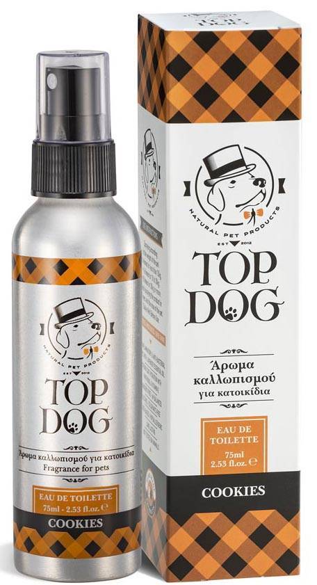 ΑΡΩΜΑ ΣΚΥΛΟΥ TOP DOG ΦΥΤΙΚΟ COOKIES SPRAY 75ML TOP DOG