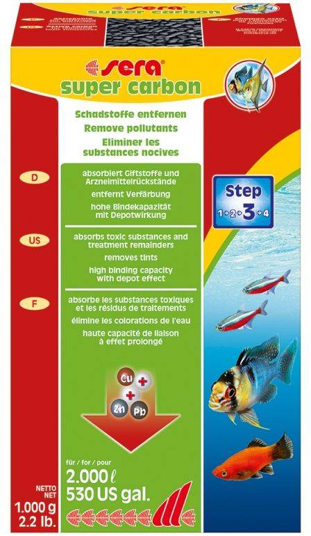 ΥΛΙΚΟ ΦΙΛΤΡΑΡΙΣΜΑΤΟΣ SERA SUPER CARBON 1000GR SERA