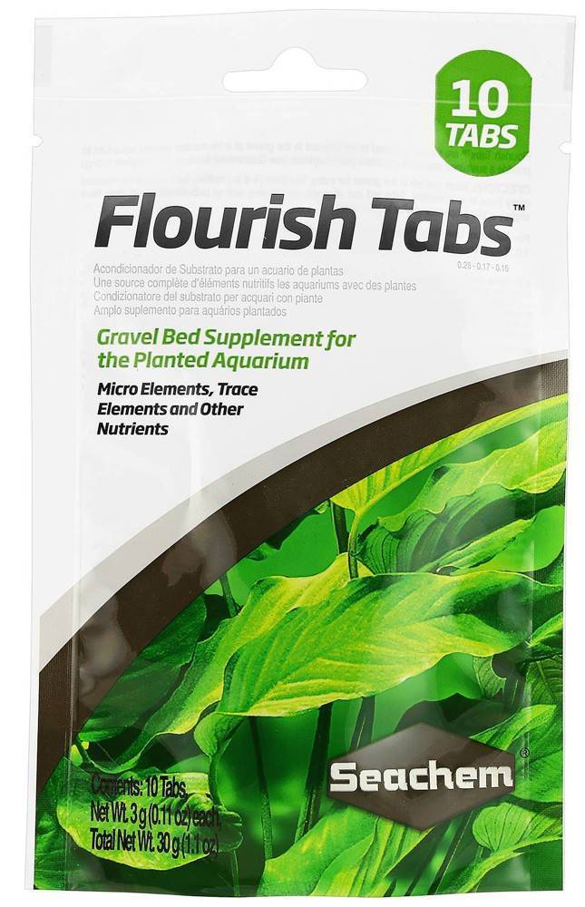 ΙΧΝΟΣΤΟΙΧΕΙΑ ΦΥΤΩΝ SEACHEM FLOURISH TABS 800GR SEACHEM