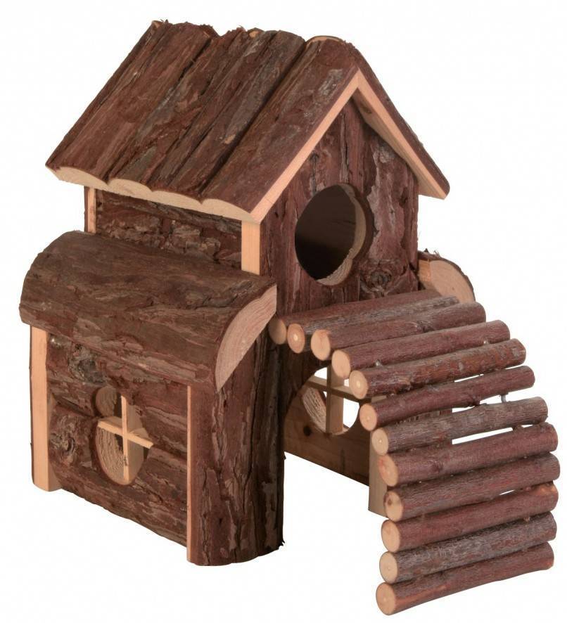 ΣΠΙΤΙ TRIXIE FINN ΞΥΛΙΝΟ ΓΙΑ ΧΑΜΣΤΕΡ 13X20X20CM