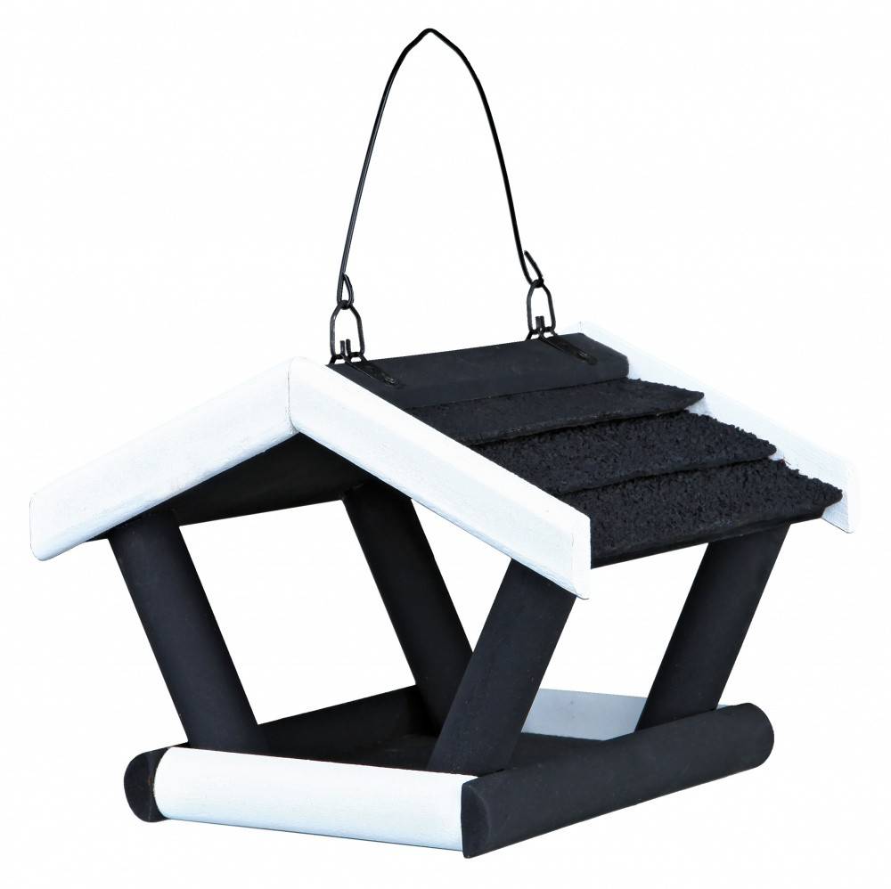 ΤΑΪΣΤΡΑ ΠΟΥΛΙΩΝ TRIXIE NATURA ΚΡΕΜΑΣΤΗ ΑΣΠΡΟΜΑΥΡΗ 17X19X14CM TRIXIE
