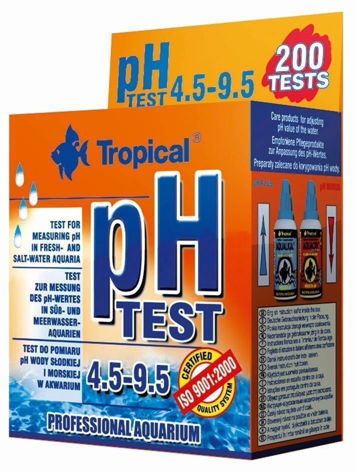 ΣΕΤ TROPICAL PH TEST 4.5-9.5 TROPICAL
