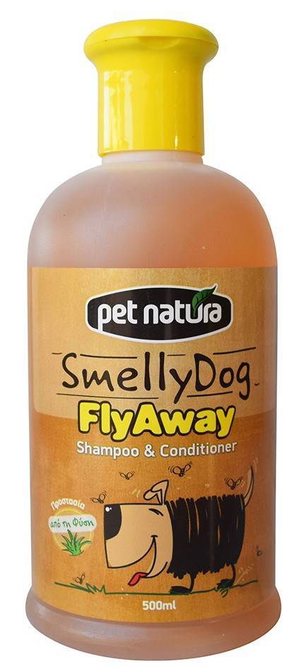 PET NATURA ΣΑΜΠΟΥΑΝ ΣΚΥΛΟΥ SMELLY DOG FLYAWAY 500ML