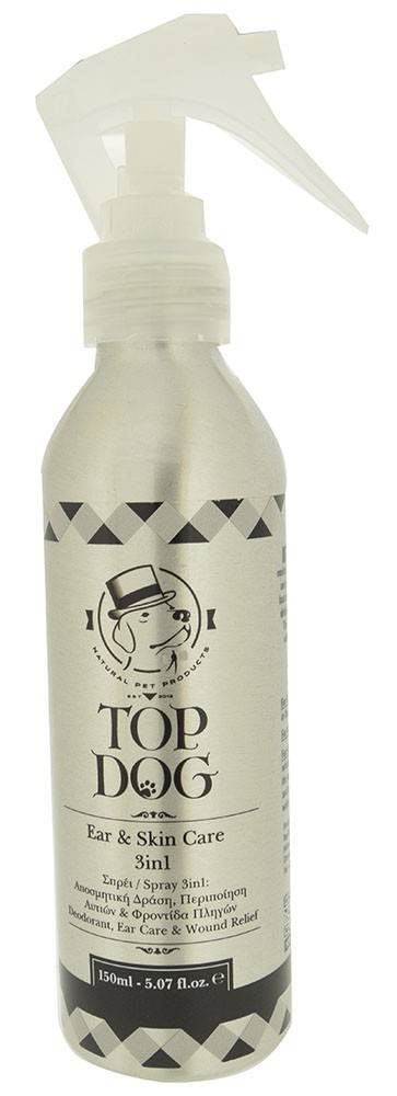 TOP DOG SPRAY TOP DOG EAR - SKIN CARE ΥΠΟΑΛΛΕΡΓΙΚΟ 150ML