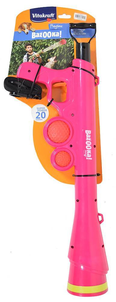 VITAKRAFT ΠΑΙΧΙΝΙΔΙ VITAKRAFT &quot;BAZOOKA&quot; ΠΛΑΣΤΙΚΟ ΦΟΥΞΙΑ 62CM