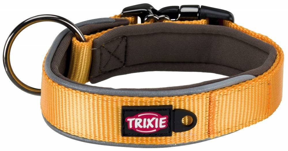 ΠΕΡΙΛΑΙΜΙΟ TRIXIE EXPERIENCE COLLAR, EXTRA WIDE ΚΙΤΡΙΝΟ XS 26-33CM TRIXIE