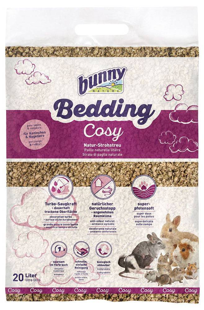 ΣΤΡΩΜΝΗ ΤΡΩΚΤΙΚΩΝ BUNNY NATURE BEDDING COSY 20LT BUNNY NATURE