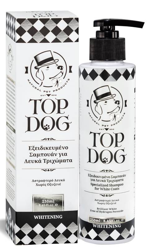 ΣΑΜΠΟΥΑΝ ΣΚΥΛΟΥ TOP DOG WHITENING 250ML TOP DOG
