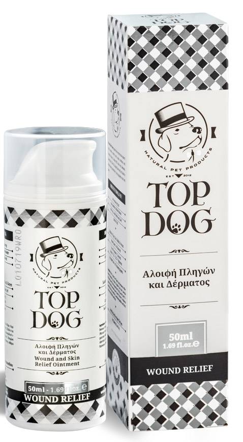ΚΡΕΜΑ TOP DOG WOUND RELIEF OINTMENT 50ML TOP DOG