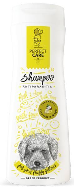 ΑΝΤΙΠΑΡΑΣΙΤΙΚΟ ΣΑΜΠΟΥΑΝ ΣΚΥΛΟΥ PERFECT CARE COCO MILK - GINGER 400ML
