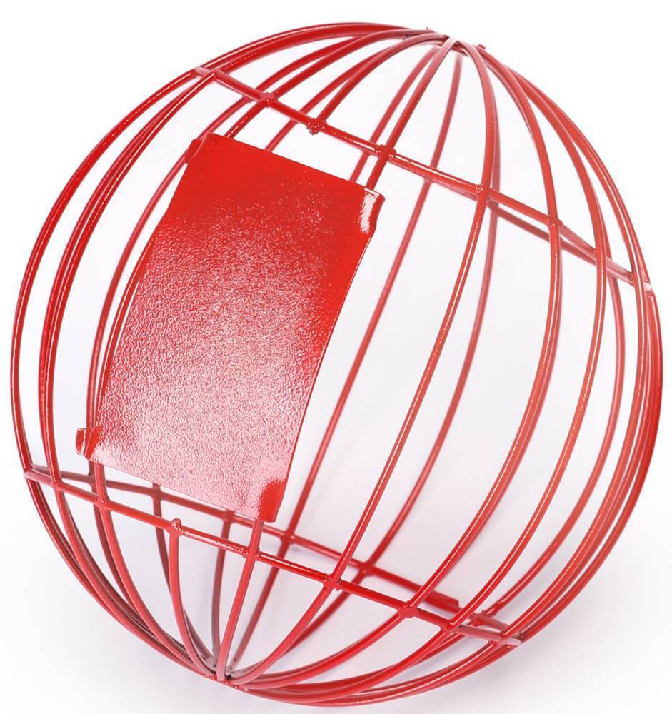 ΜΠΑΛΑ ΛΑΧΑΝΙΚΩΝ NOBBY ΚΟΚΚΙΝΗ (10CM) NOBBY