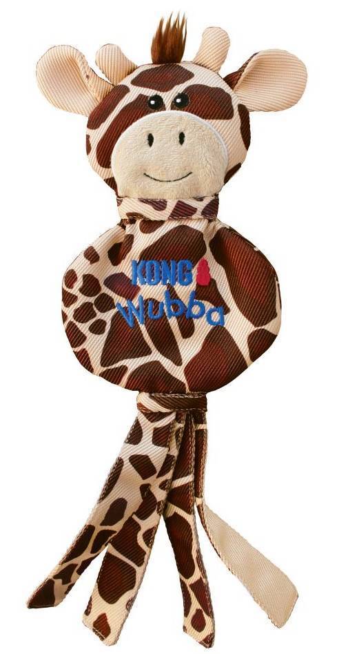 ΠΑΙΧΝΙΔΙ KONG WUBBA NO STUFF GIRAFFE ΚΑΦΕ-ΜΠΕΖ LG